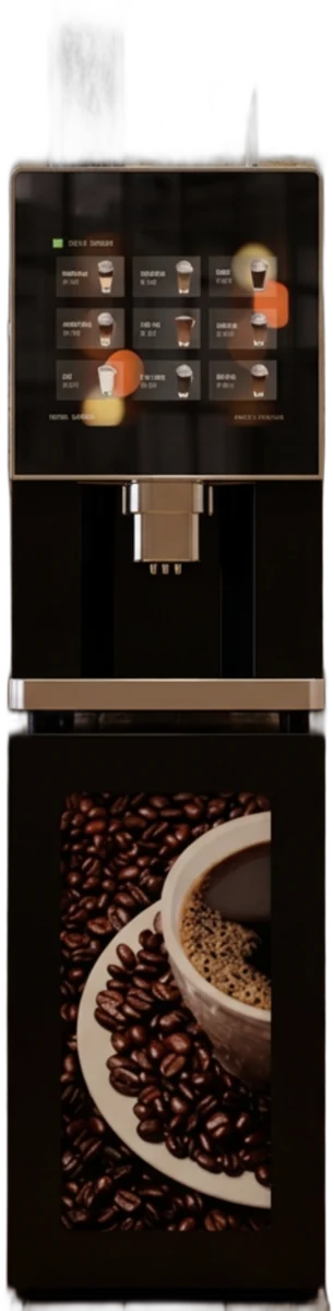 Kaffeeautomat mit Touchscreen